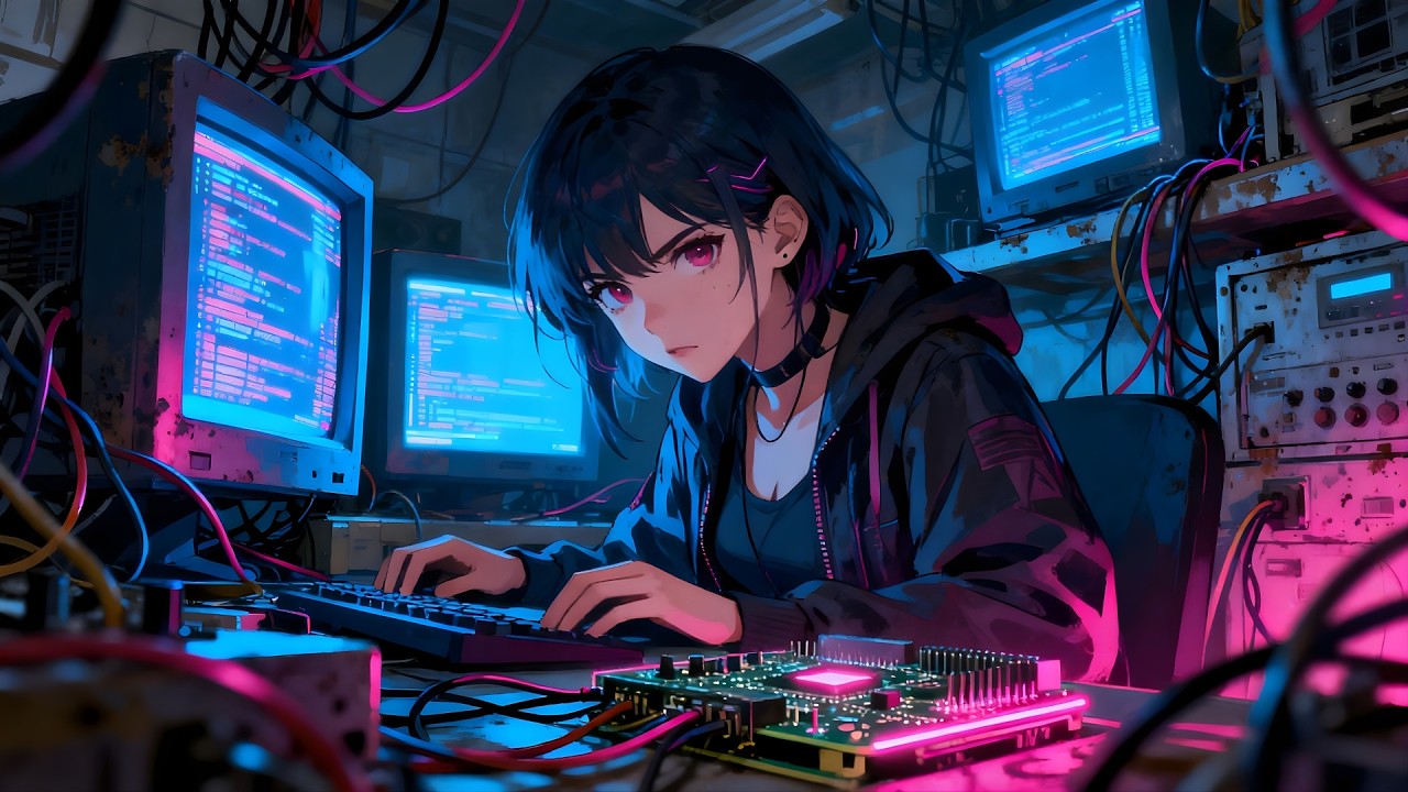 2 0 7 7　N E O N　F R E Q U E N C Y || Chillsynth, Cyberpunk, Futuristic Mix