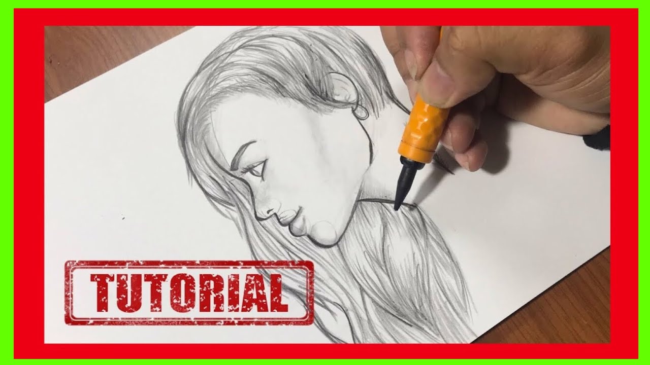 COMO DESENHAR ROSTO (PERFIL)