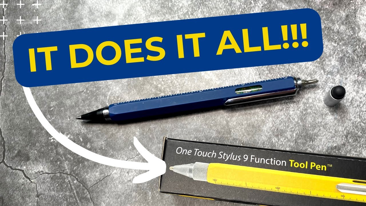 Обзор стилуса Monteverde One Touch Stylus с 9 функциями
