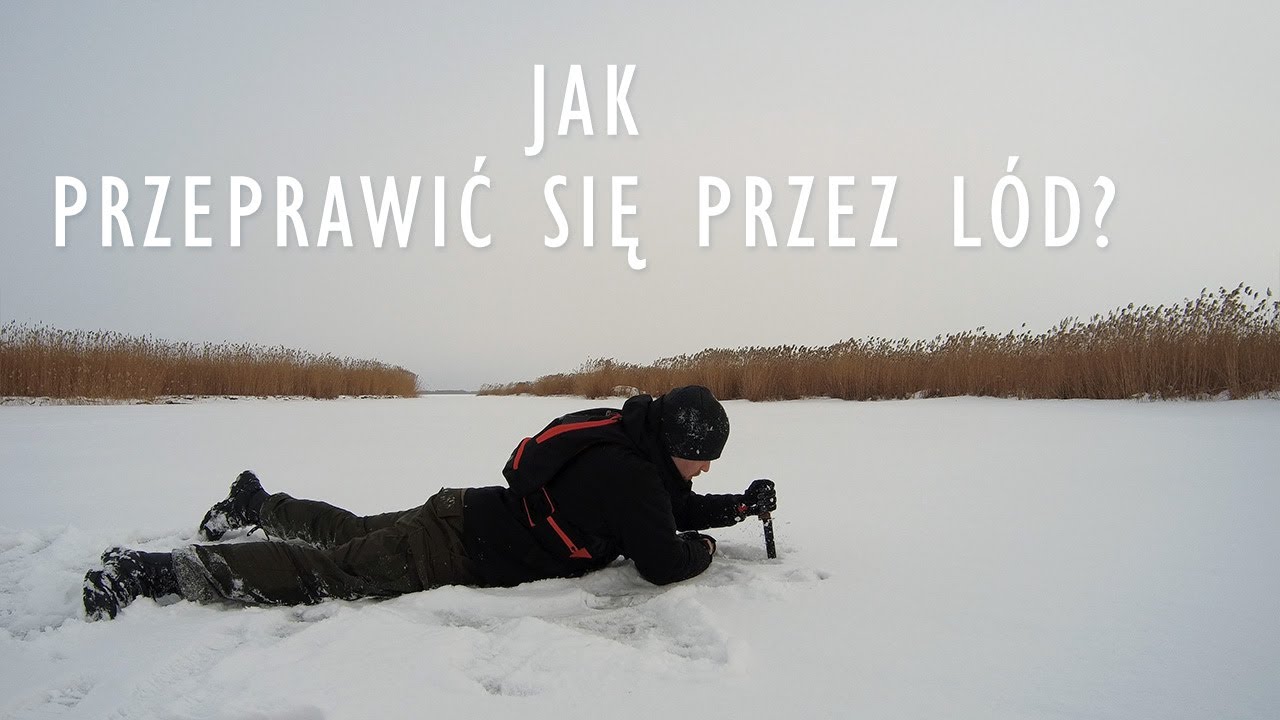 Chodzenie po lodzie w sytuacji survivalowej