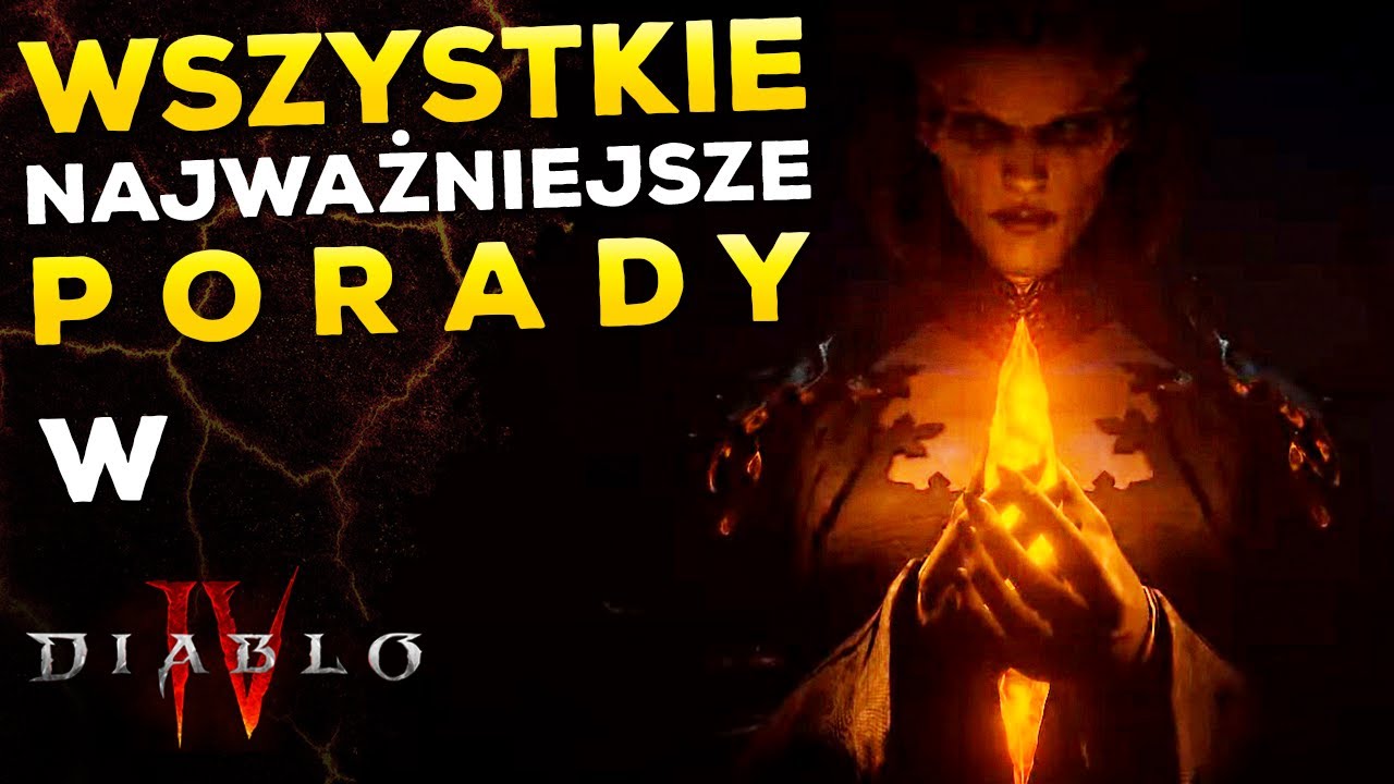 Wszystkie najważniejsze porady do Diablo 4  | Diablo 4 Poradnik PL
