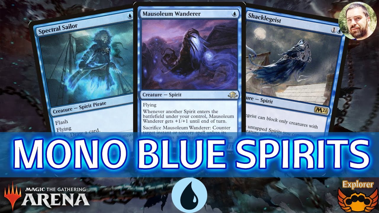 🔵Mono Blue Spirits Explorer | Santyaga_TV MTG Arena