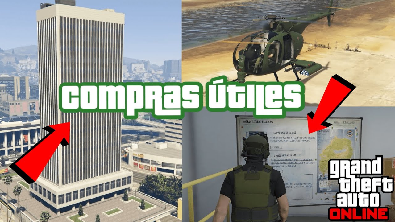 8 compras MUY UTILES del GTA Online