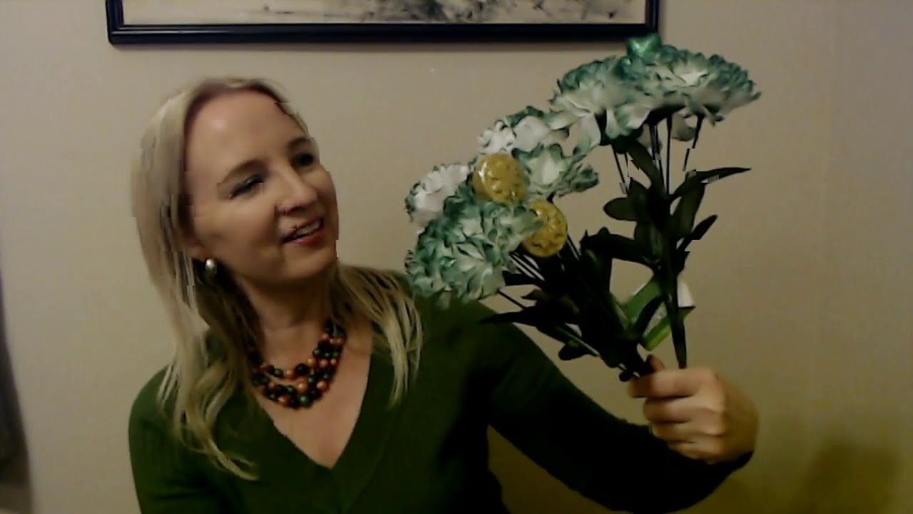 ASMR | Making a St. Patrick's Day Wreath 2-26-2021 (Soft Spoken)