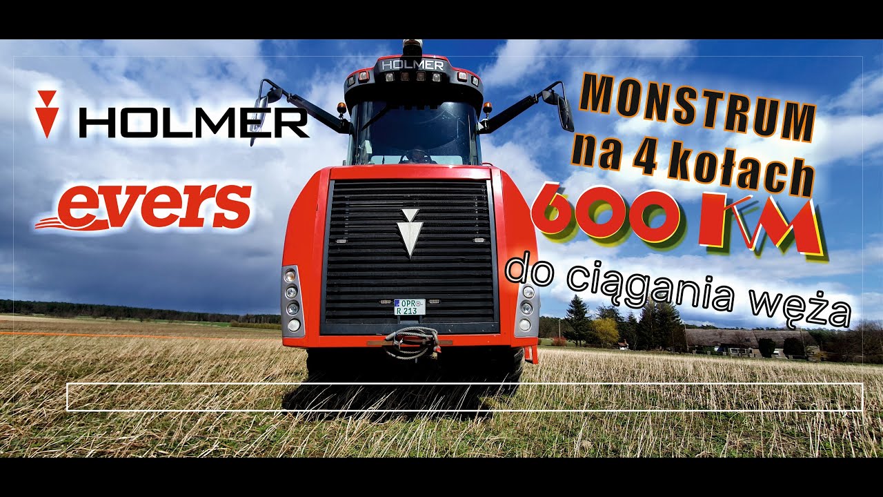 600 KM HOLMER ciągnie wąż w systemie owężowania gnojowicy i aplikuje gnojowicę w StripTill'u.