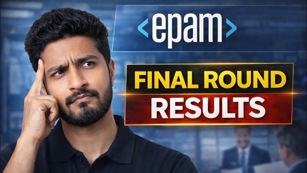 Результаты собеседования в Epam | технический раунд epam #epam