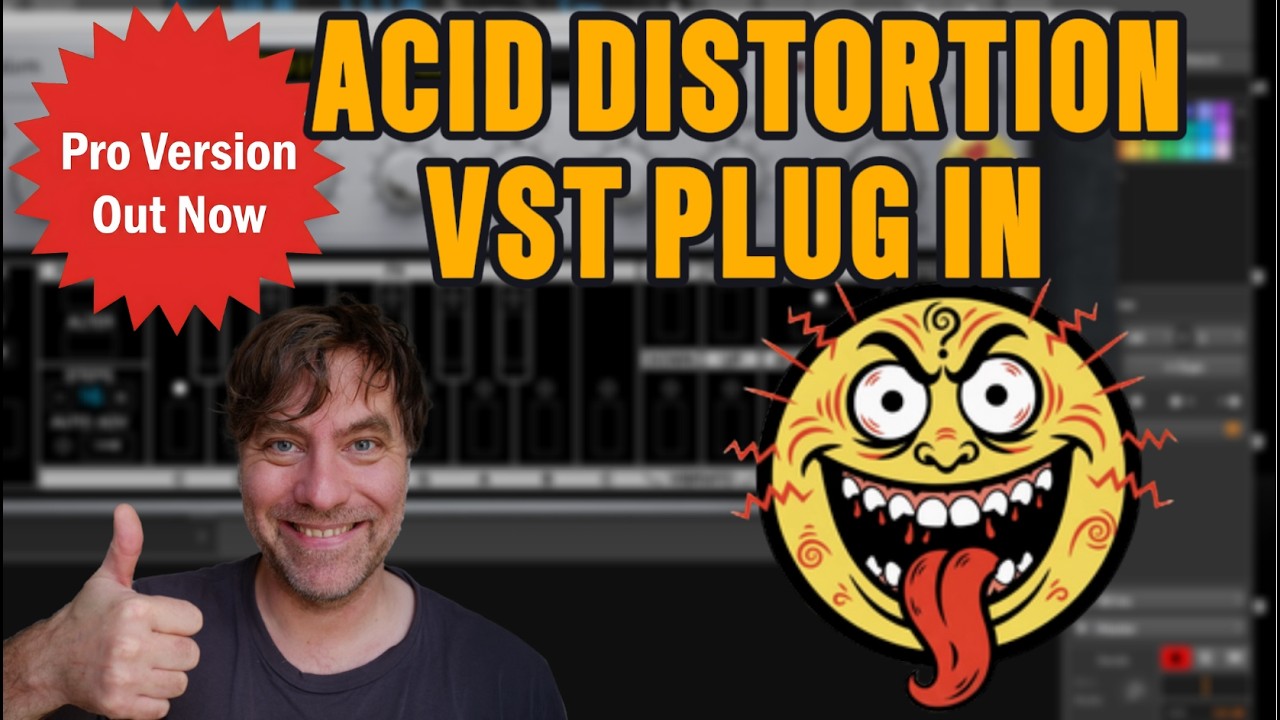 TB-303 Distortion Pro – 1-Knob Acid Distortion with 8 Algorithms! | Pro Upgrade | VST3/AU/Standalone