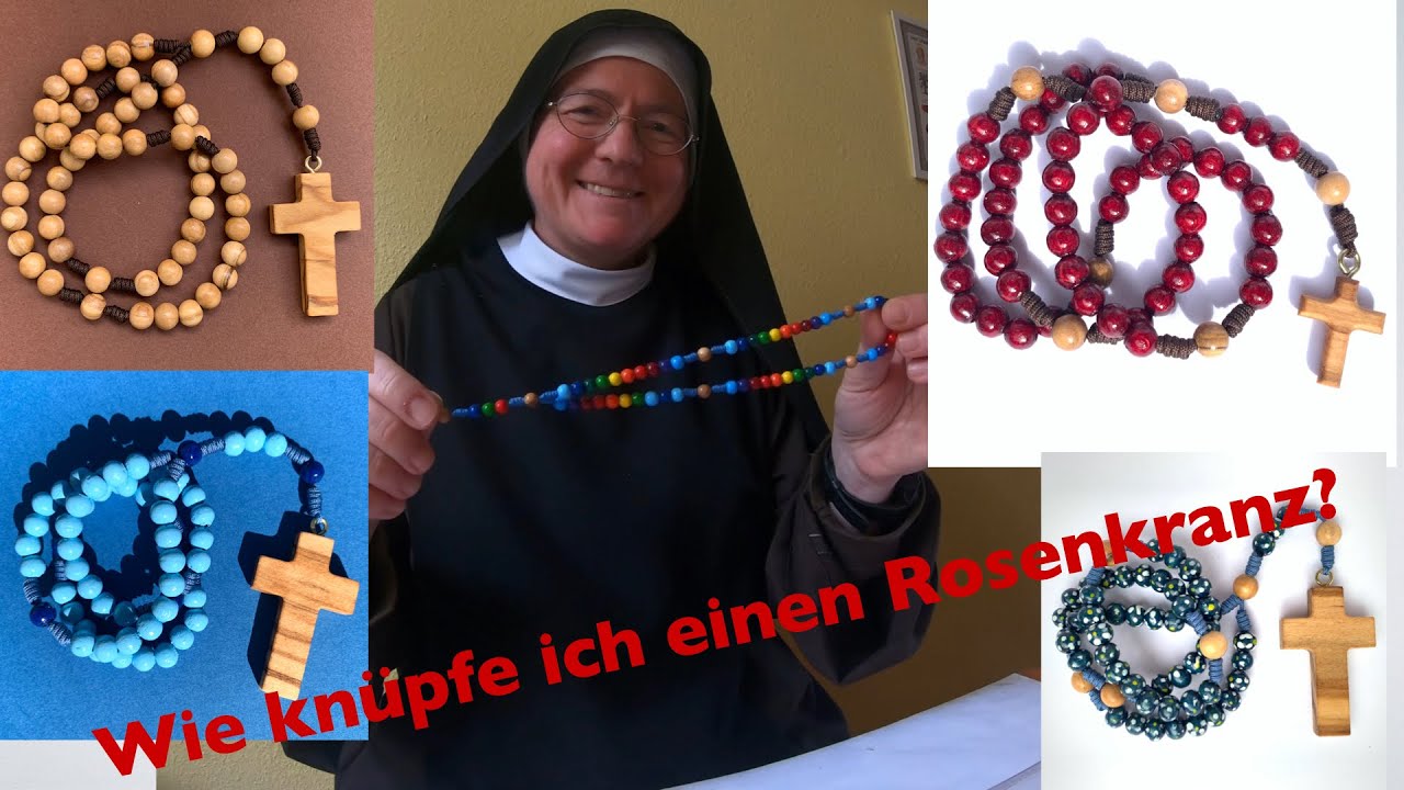 Wie knüpft man einen Rosenkranz?