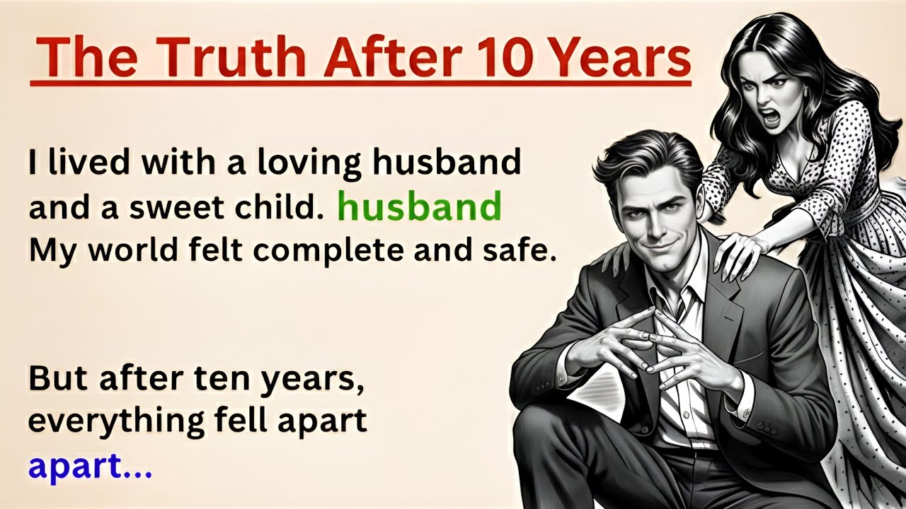 Learn English Through Story | The Truth After 10 Years | Emotional English Story