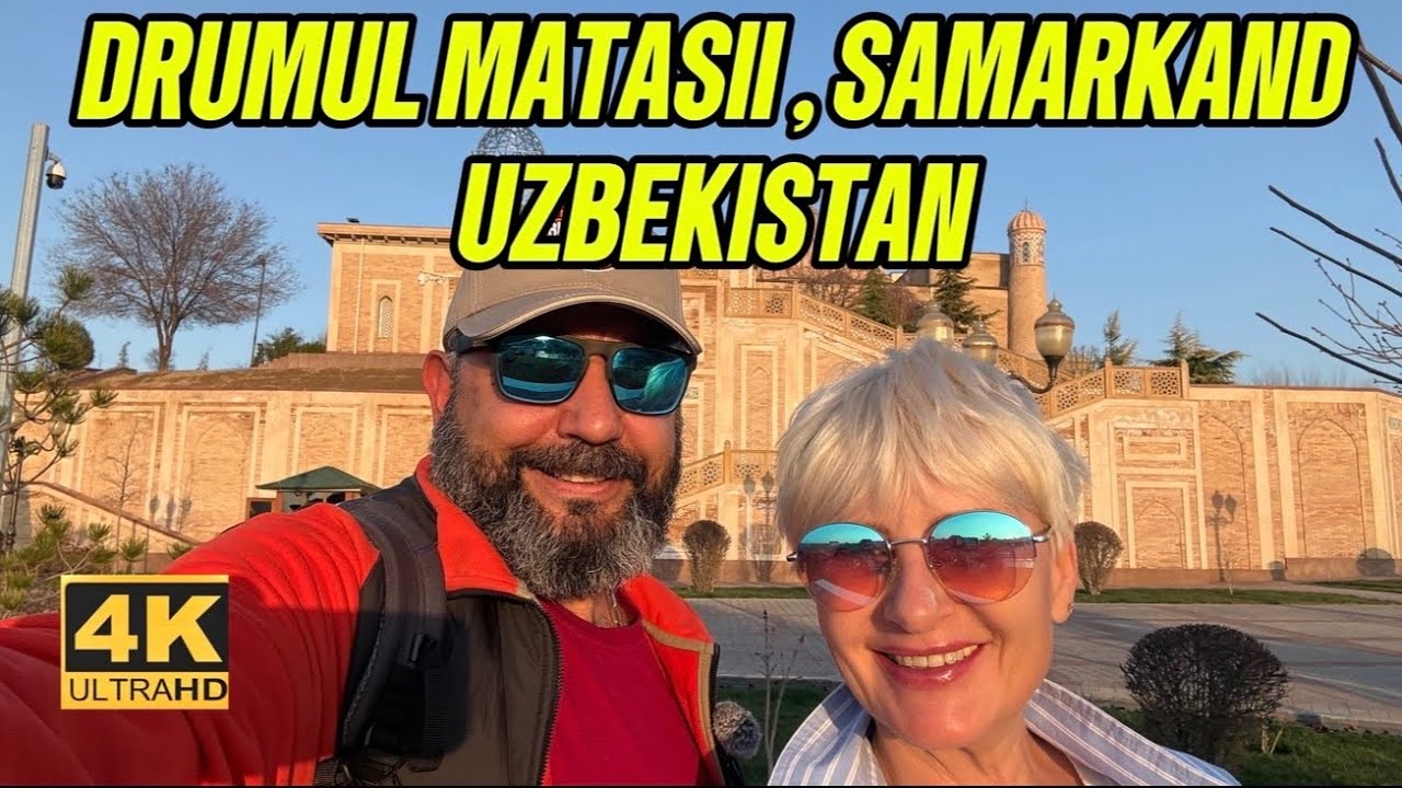 DRUMUL MĂTĂSII. Samarkand, Uzbekistan. 4k