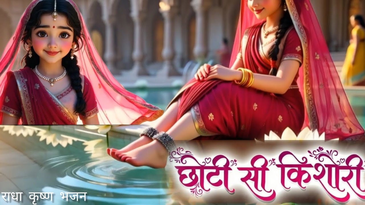 Chhoti si kishori || छोटी सी किशोरी मेरे अंगना मे डोले रे || Radha krishna Bhajan || 4 K || #Radha 