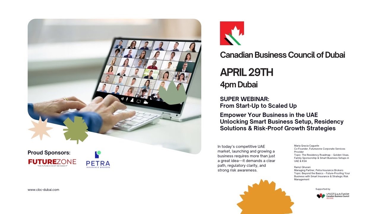 SUPER WEBINAR: From Start-Up to Scaled Up – Succeeding in the UAE Market