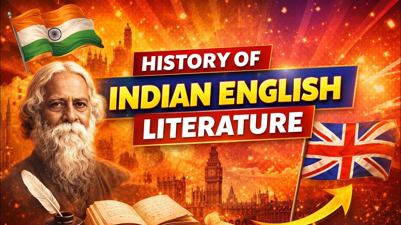 CUET PG English 2026: Complete History of Indian English Literature | Pre to Contemporary