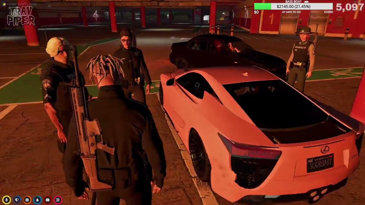 ALL POVs | Yuno & April in a cop chase! | One of my personal fav. 😂 | Sykkuno’s GTA NoPixel 3.0 RP