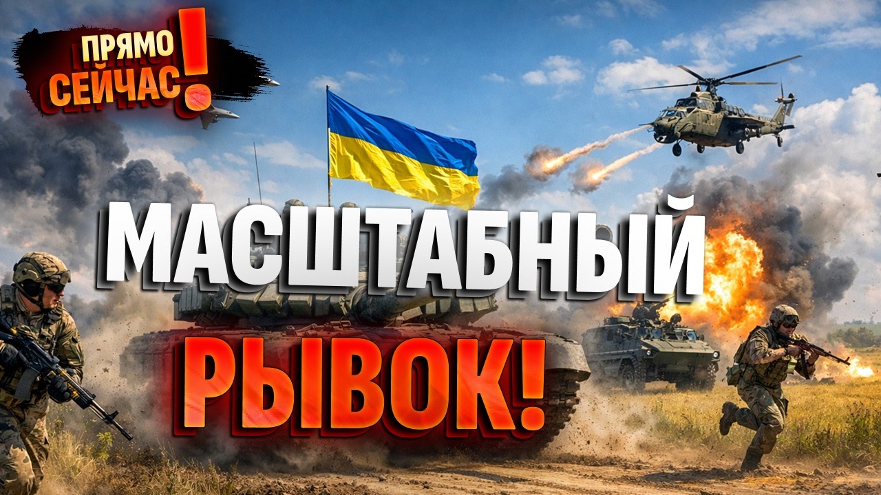 ⚡️ЖЕСТ ДОБРОЙ ВОЛИ РФ: ВСУ перешли в контрнаступление и гонят врага! Прорыв в ТРЕХ ТОЧКАХ сразу!