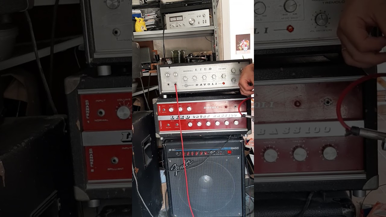 riparazione e test Davoli Lied td 100