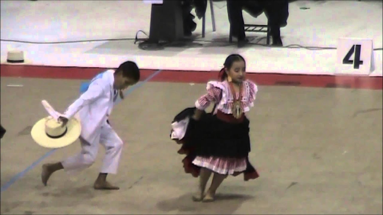 marinera norteña SAN BORJA 2015 VIVA TRUJILLO semifinal INFANTES con el mocherito DAVID