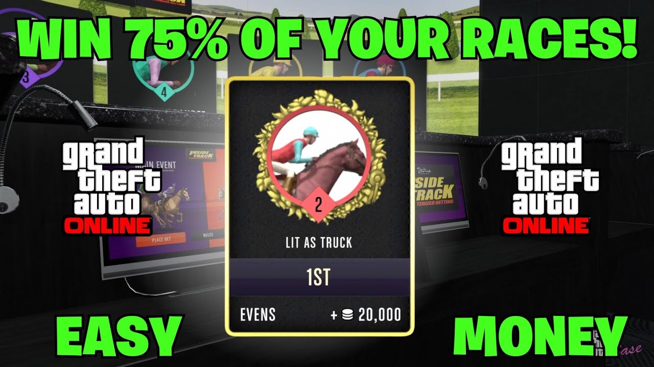 GTA V How to Win 75% of Your Horse Races