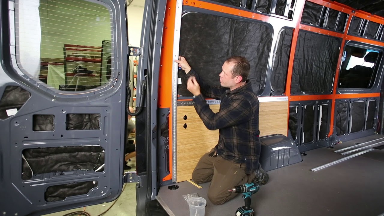 Mercedes Sprinter Van 170 WALL & CEILING PANEL Installation