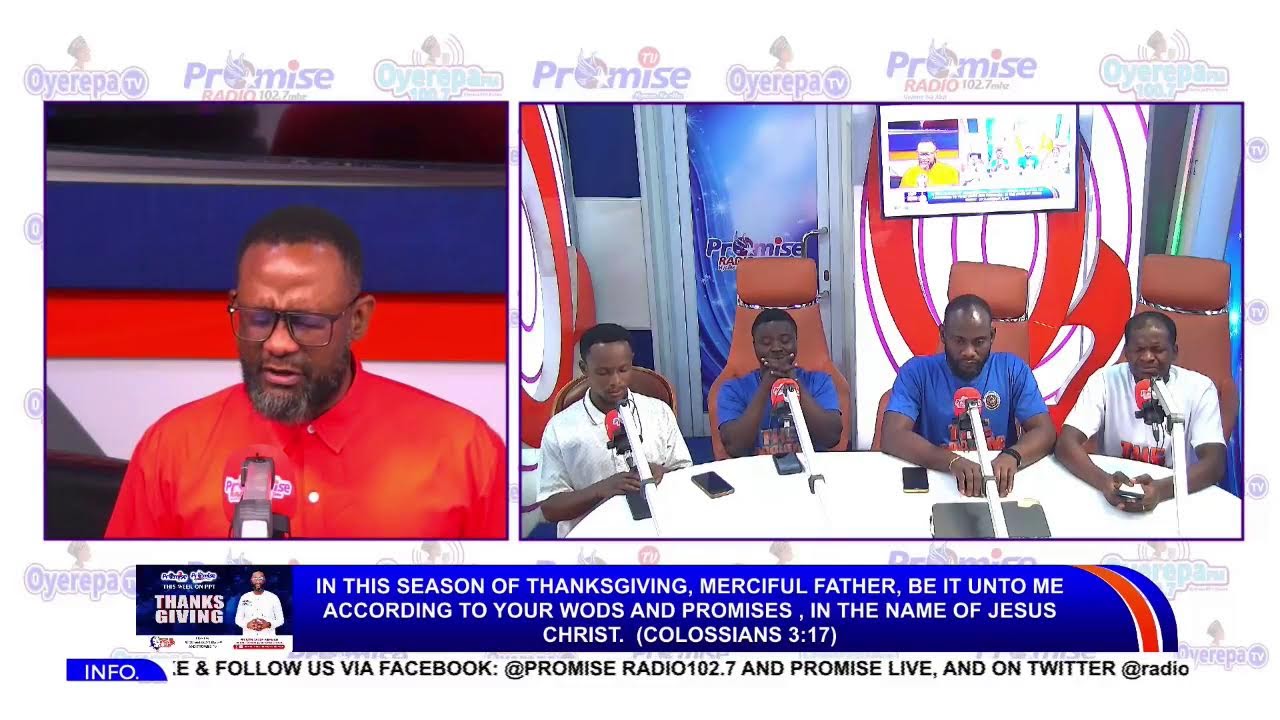 🔴LIVE - PPT - PROMISE PRAYER TIME is live with Daddy Asiamah || (THANKSGIVING - DAY 3) 11/02/2026