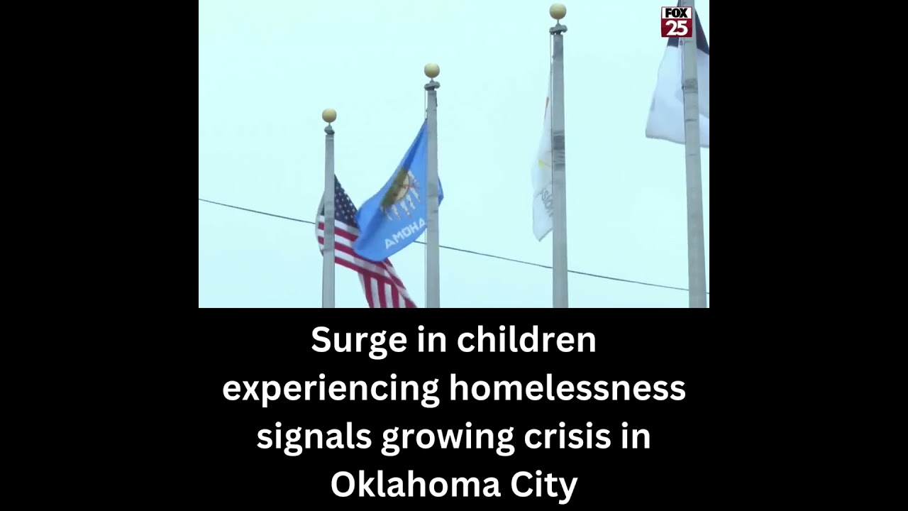 Surge in children experiencing homelessness signals growing crisis in Oklahoma City #shorts #okc