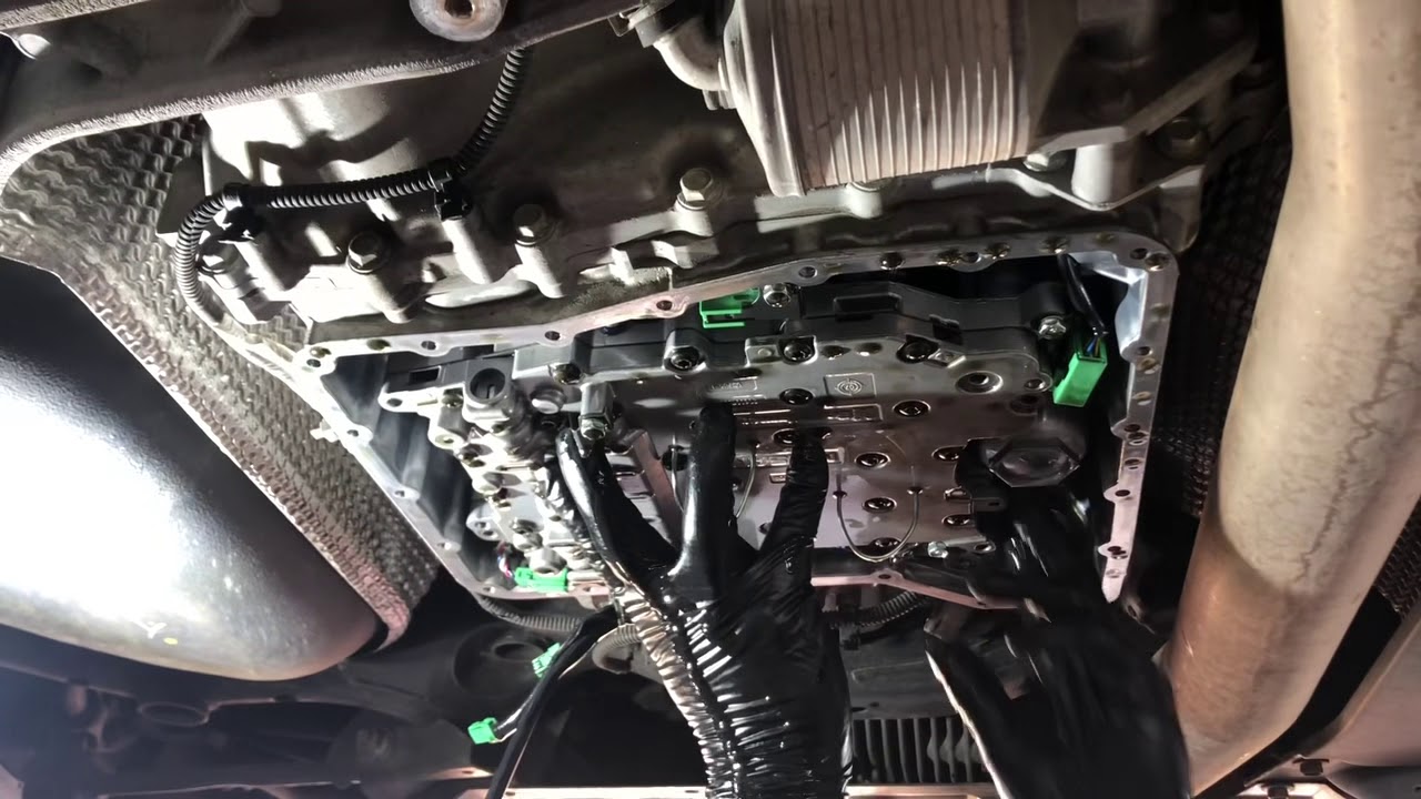 Nissan GTR R35 Transmission valve body clip TSB update, new fluid, and filter kit - Highline/ATR