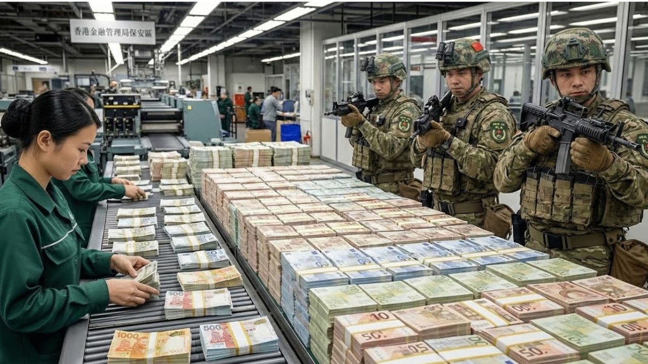 Inside the High-Tech HK Dollar Factory: Manufacturing the World&rsquo;s Most Complex Money (Full Process)