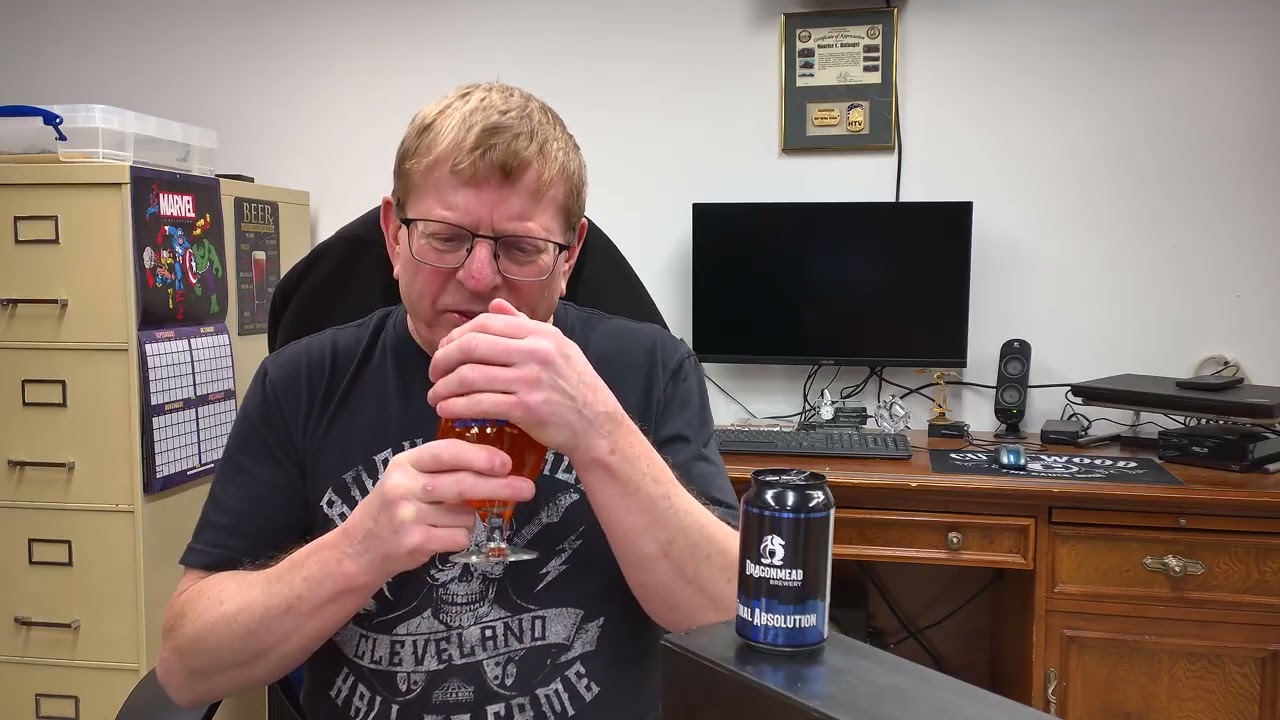 Beer Review: The 12+1 Beers Of Christmas, Beer #8: Dragonmead Brewing Final Absolution