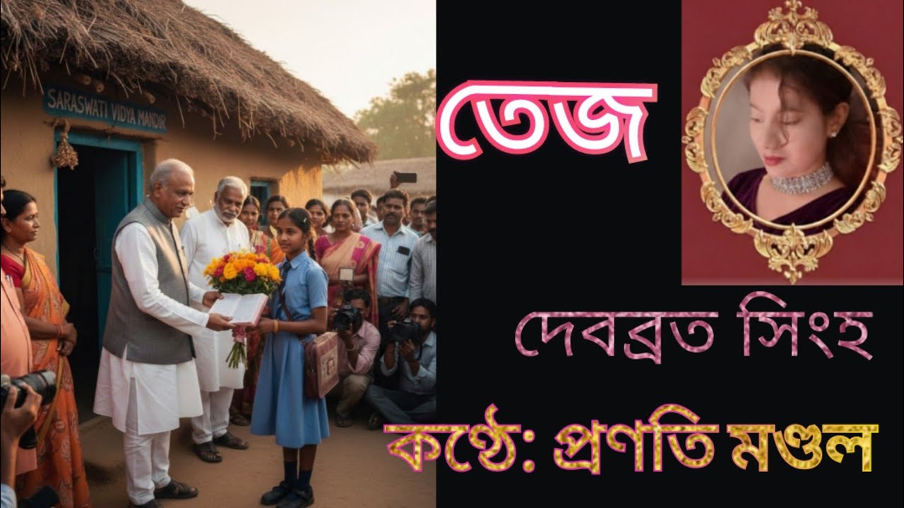 কবিতা :তেজ।কলমে দেবব্রত সিংহ।কন্ঠে: প্রণতি মন্ডল @M.pronati