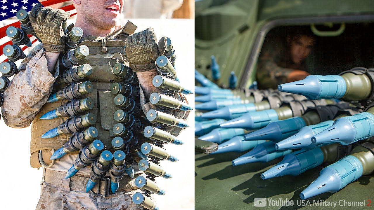 デカい弾薬の装填方法がしんどい【9mm〜30mmの装填&実弾射撃】アメリカ軍