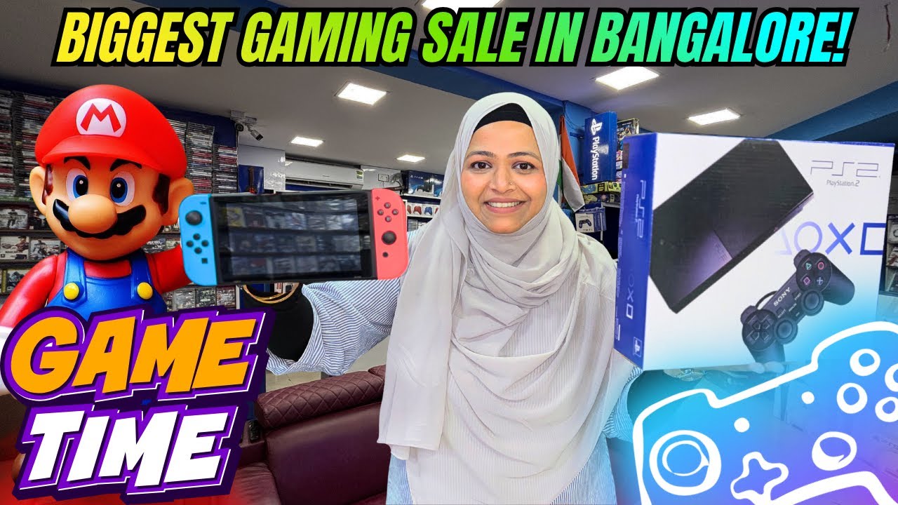 Bangalore's BIGGEST Sale on PS2, PS5, Xbox, Nintendo & VR Gaming Accessories at Rey Games Castle!