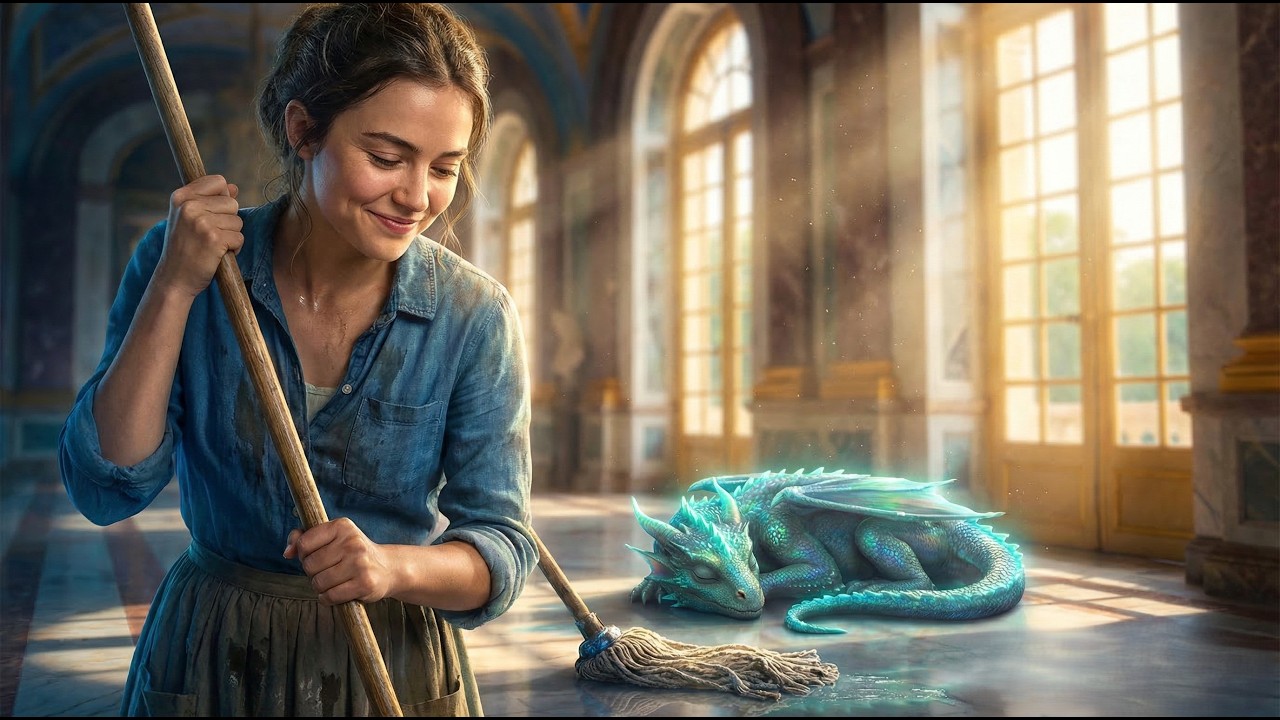 She Thought She Was Just a Palace Janitor — Until the Dragon Prince Would Only Sleep to Her Humming