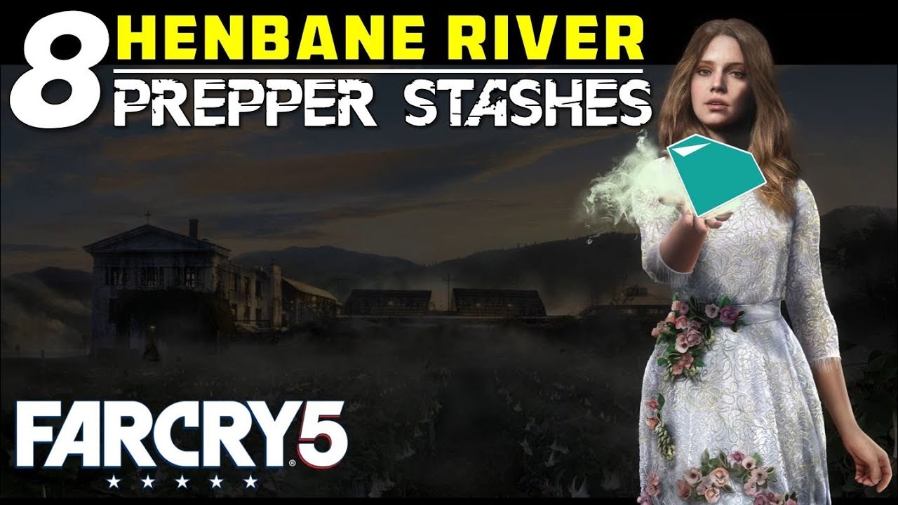 All the Prepper Stashes in Henbane River (Faith's Region) - Location & Solution Guide | Far Cry 5