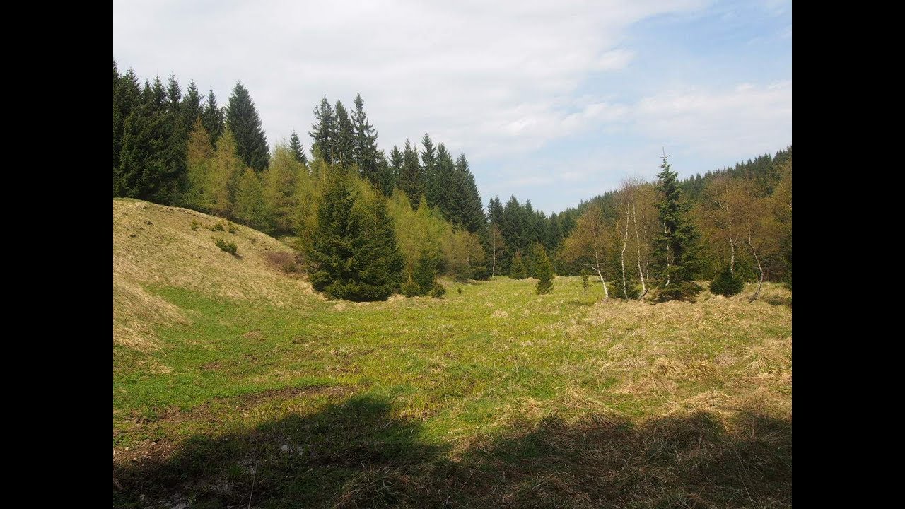 Krušné hory - Vápenka Kovářská a zaniklá obec Königsmühle