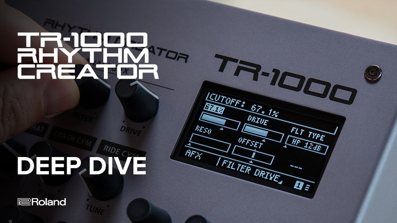 Roland TR-1000 Rhythm Creator Deep Dive