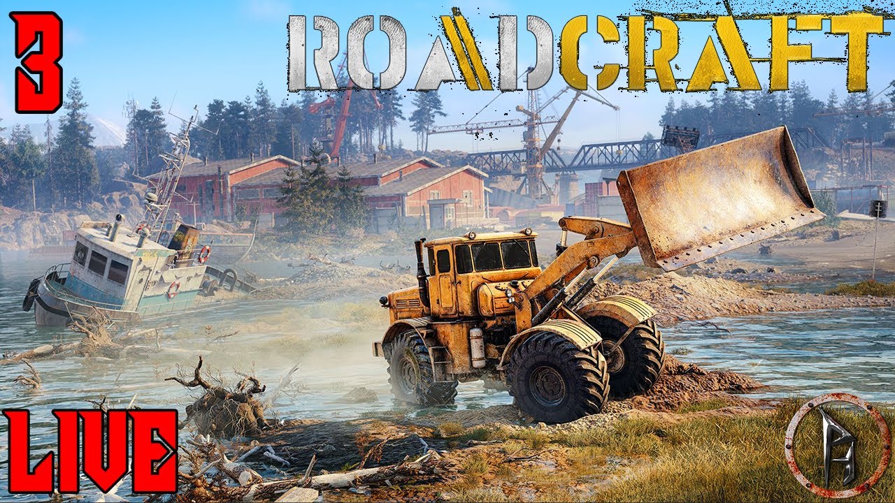 RoadCraft | Live | Elkapott minket a sivatagi láz, kátyúzz és ne magyarázz!