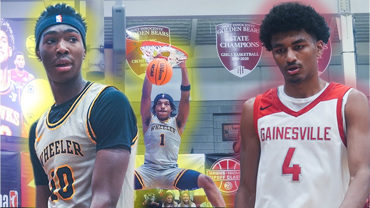 Tylis Jordan & Wheeler Shuts Down Gainesville with Dominant Defense | Full HS Basketball Highlights