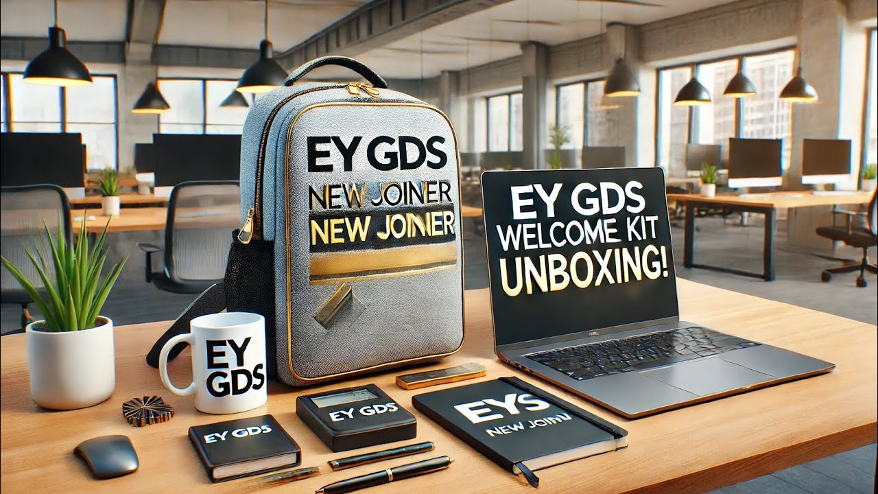 Распаковка приветственного набора EY GDS | Коллекция ноутбуков и аксессуаров #eygds #eygds_welcom...