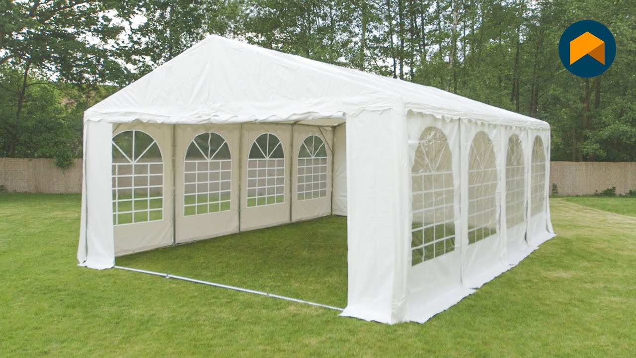 Párty stan XXL 6x8 – postup sestavení (PRO Ultra) | Svět stanů