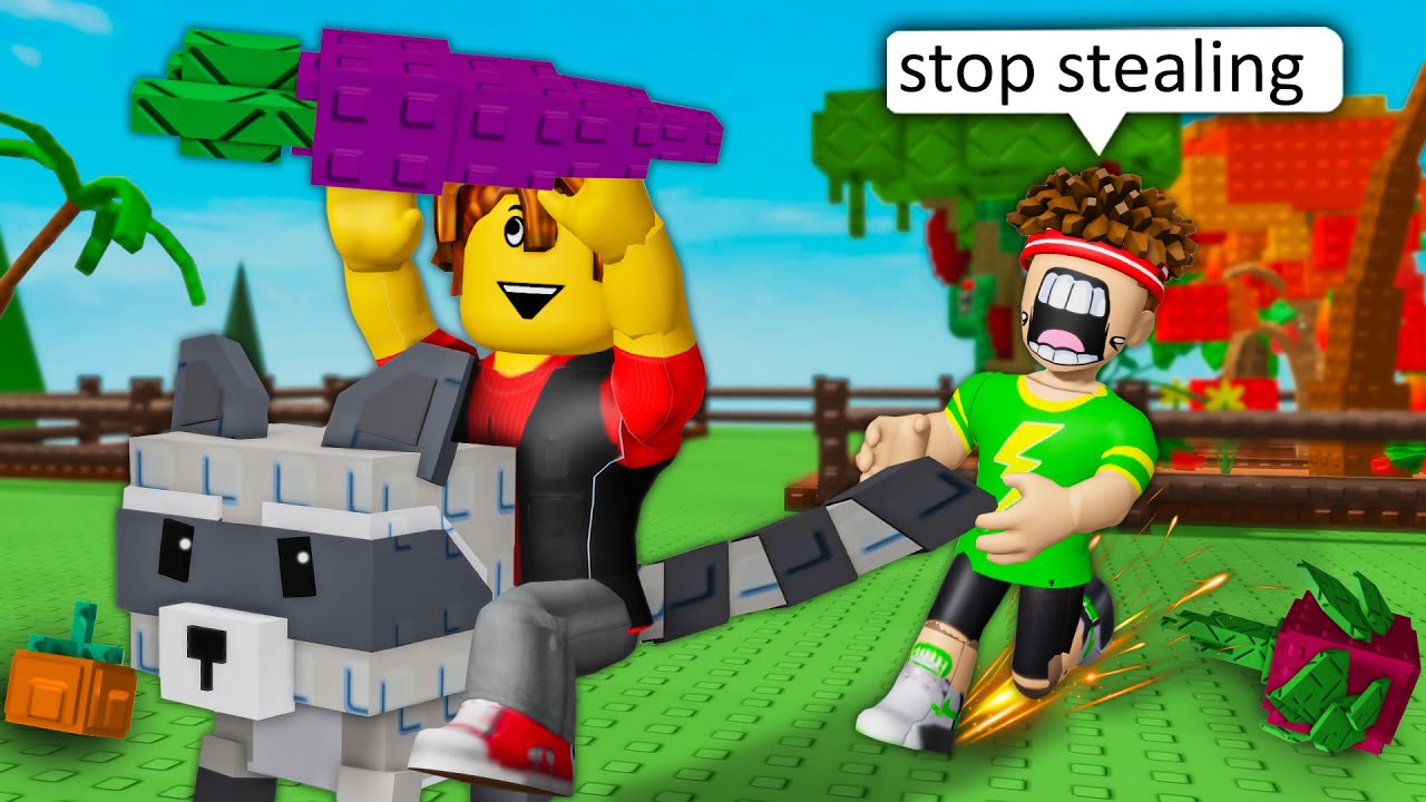 ROBLOX Вырасти сад в Брукхейвене 🏡RP - СМЕШНЫЕ МОМЕНТЫ 🌱