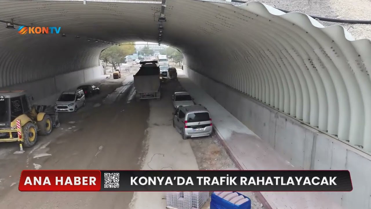 Konya'da trafik rahatlayacak
