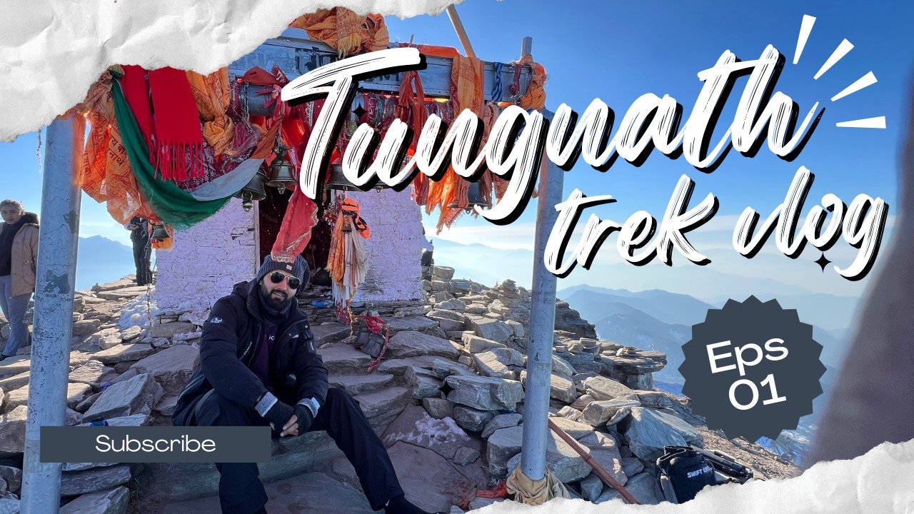Reached 13,000 ft! Tungnath & Chandrashila Journey #amitsclan