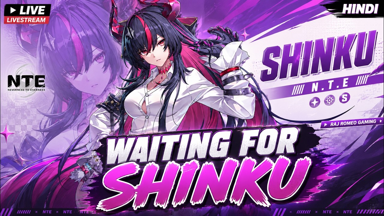 🔴LIVE NTE 1.2 Shinku Banner Countdown Start | Neverness to Everness India