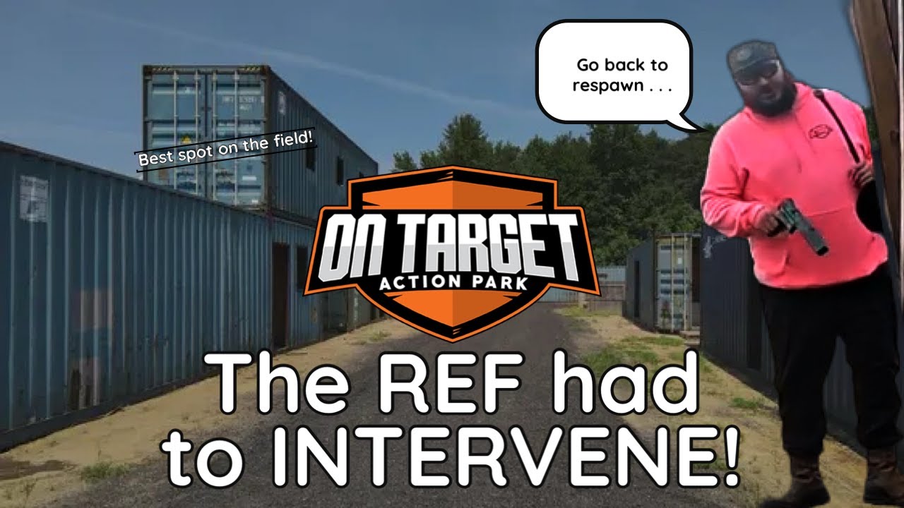 The REF had to INTERVENE! On Target Action Park in Pemberton Township, NJ