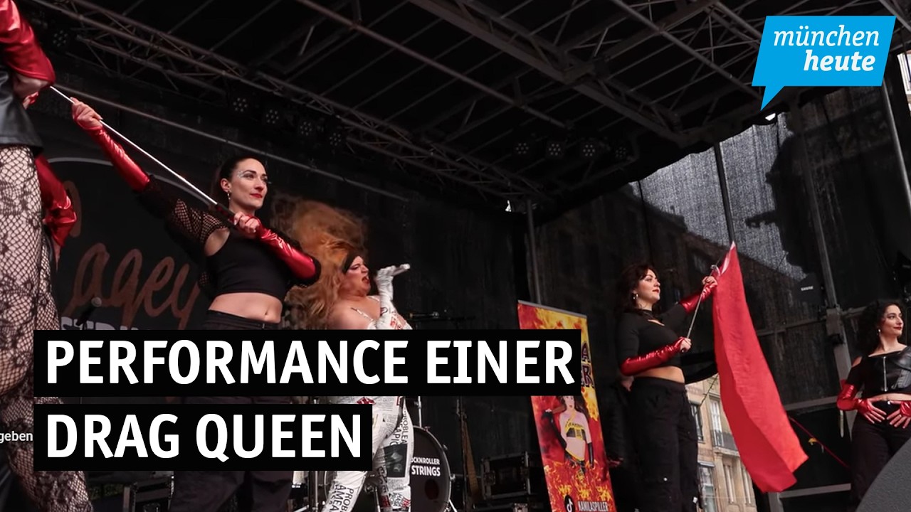 Performance einer Drag Queen