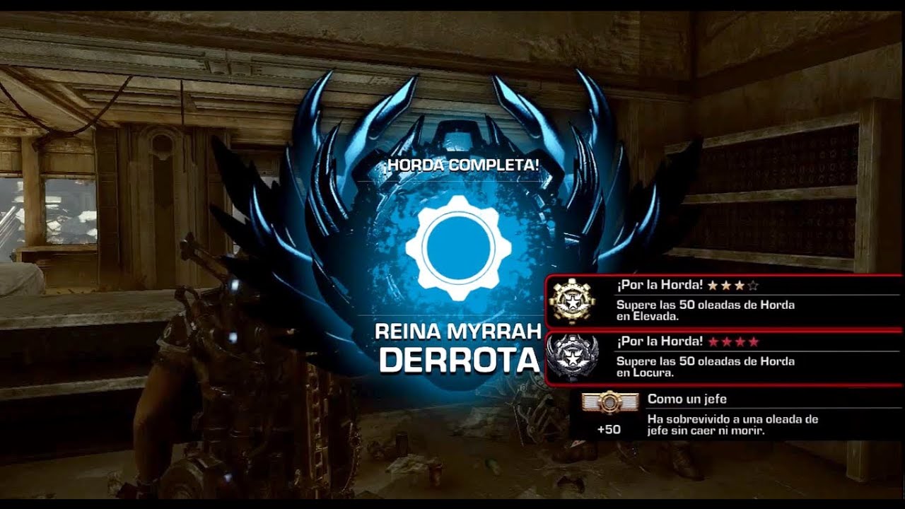 Gow 3 - Oleadas 47-50 en Locura en Trashball (Gunkers) Puntuacion:1.258.582