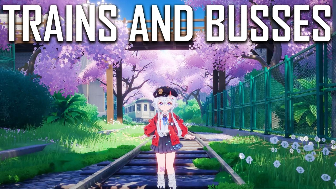 Neverness to Everness Riding Public Transportation