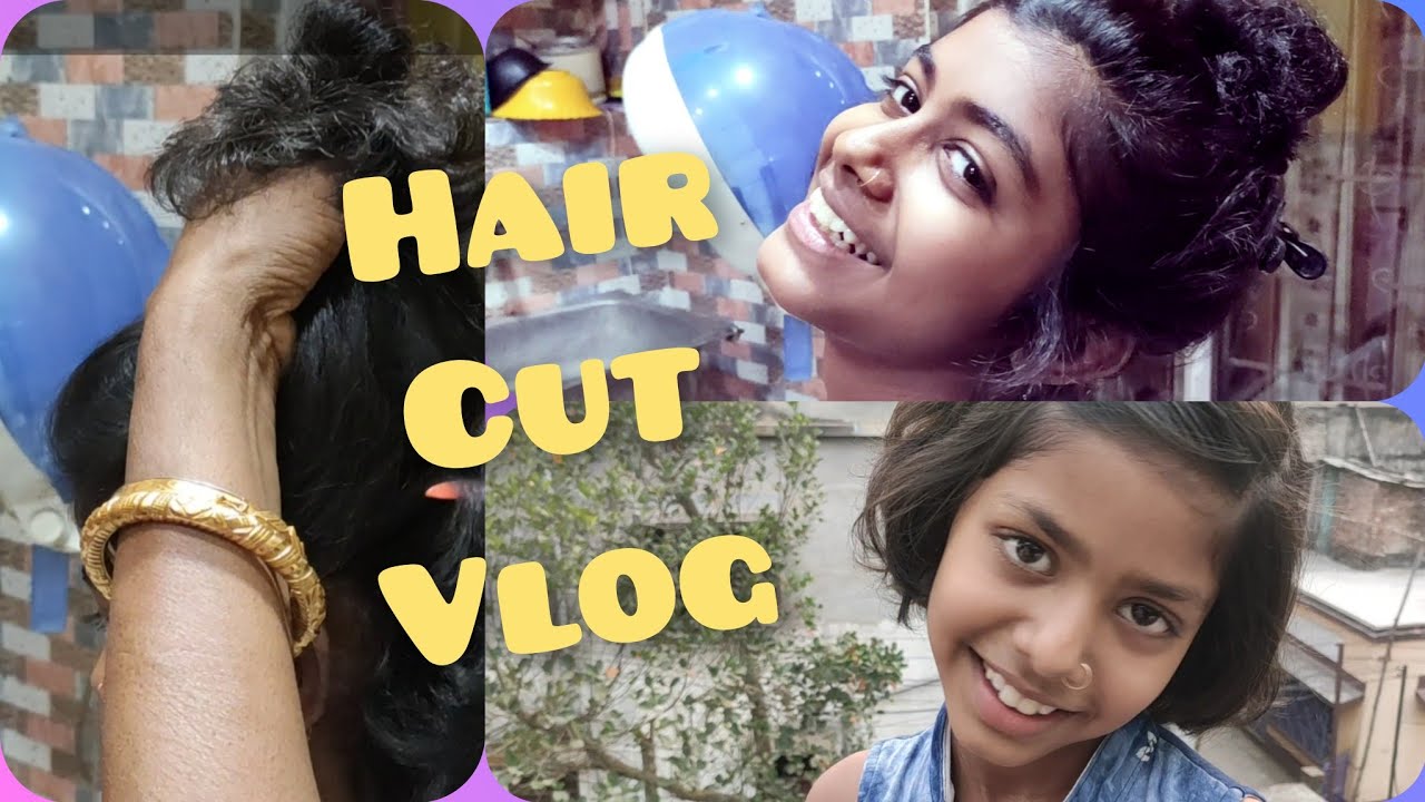 Hair Cut Vlog || Beauty Parlour Haircut || Hair cutting for girls || Hair cut styles