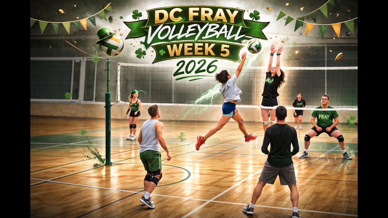 3/17/26 Volleyball 🏐 #defray vs #3hitsplz - 4K