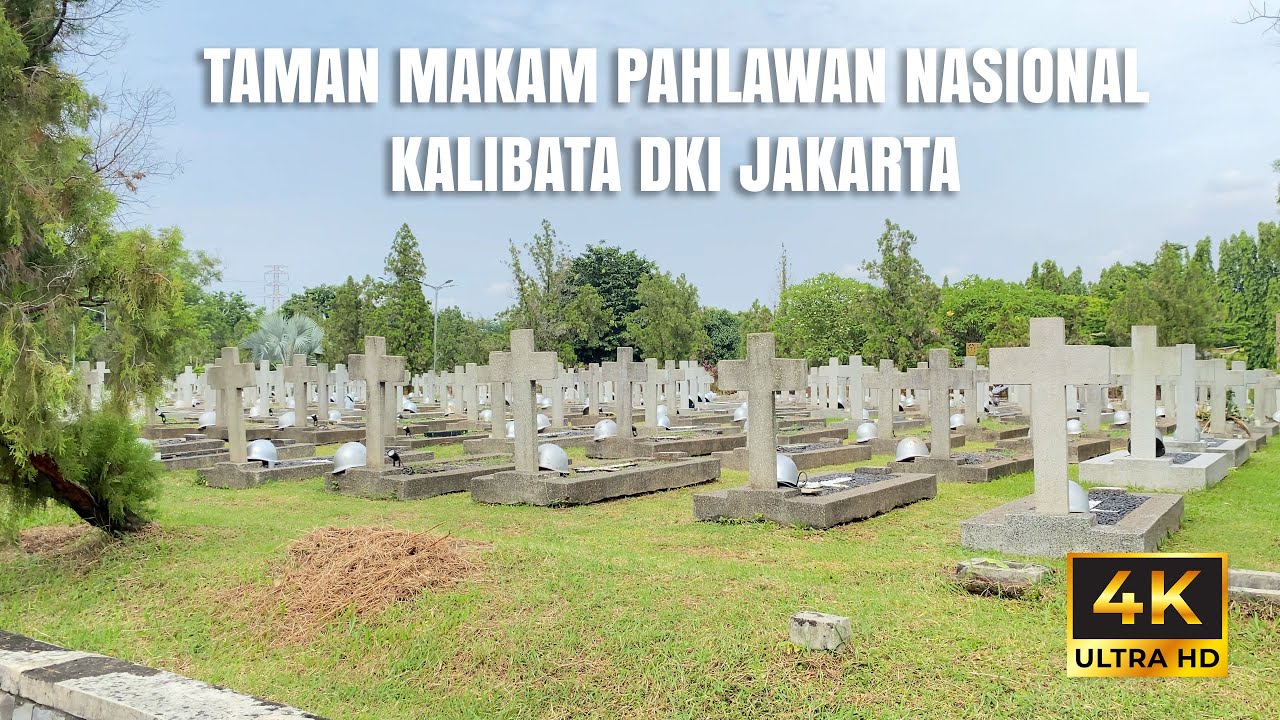 POV Walk Kalibata Heroes Cemetery Jakarta 🇮🇩 | 4K Walk